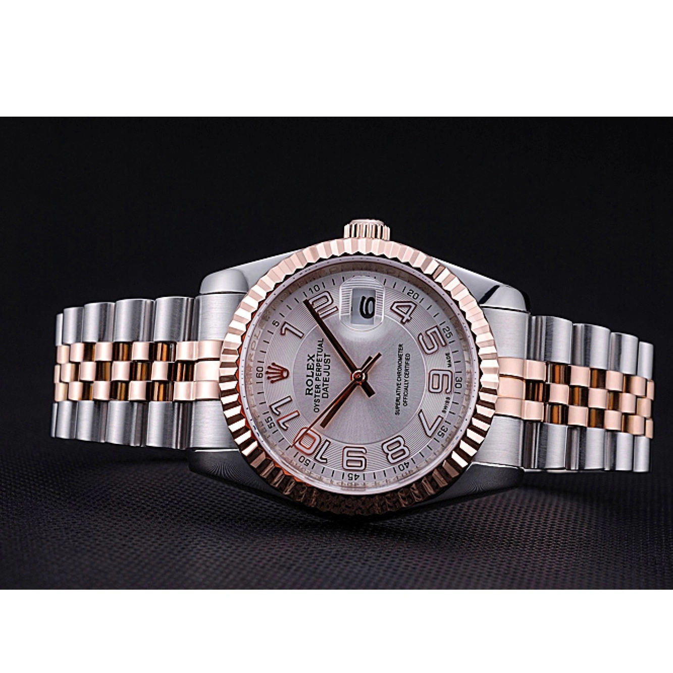 Good copy rolex watches and White DateJust 622544 Rolex Dial Bracelet Stainless Steel Gold 0707